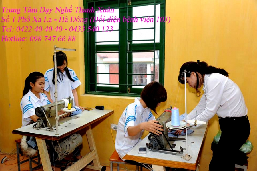 Thông tin lớp dạy may thời trang tại trung tâm dạy nghề Thanh Xuân